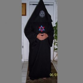 Ceremonial Robe with Detachable Hood